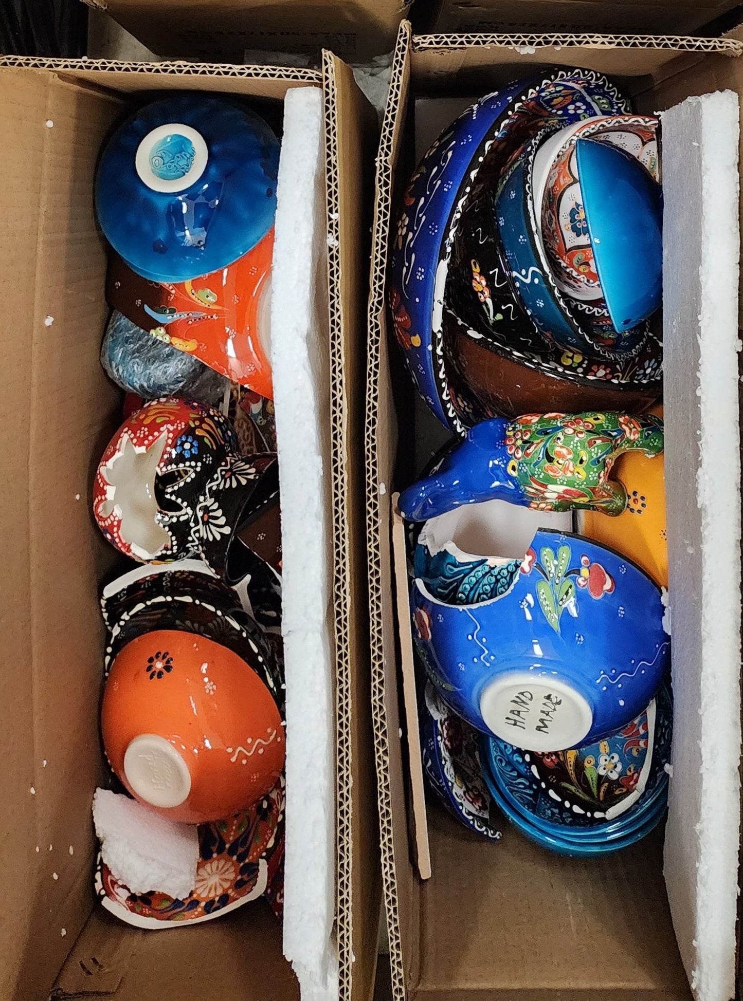 Broken Turkish Ceramics - Mosaic Usage