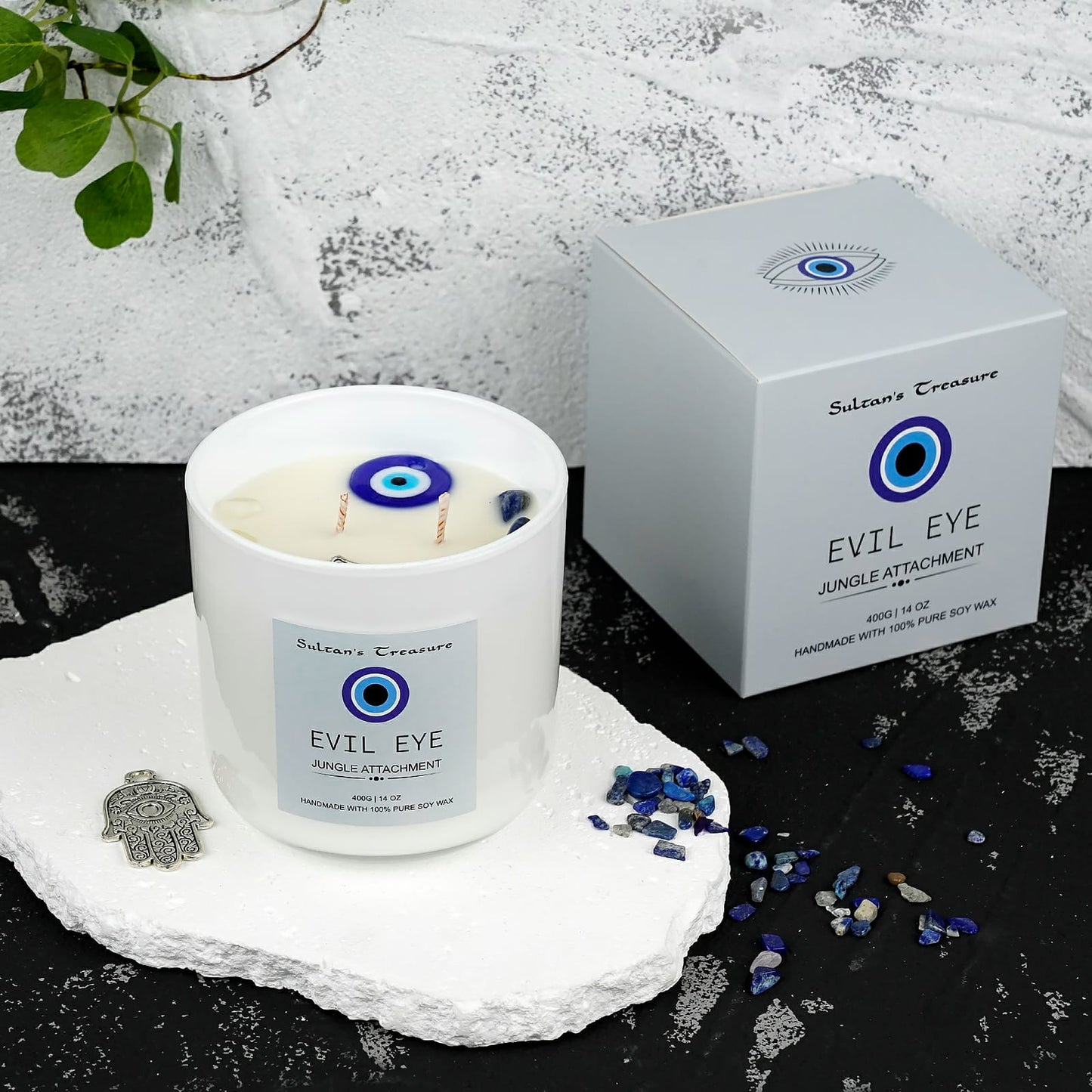 Evil Eye 100% Soy candles - Sultan's Treasure