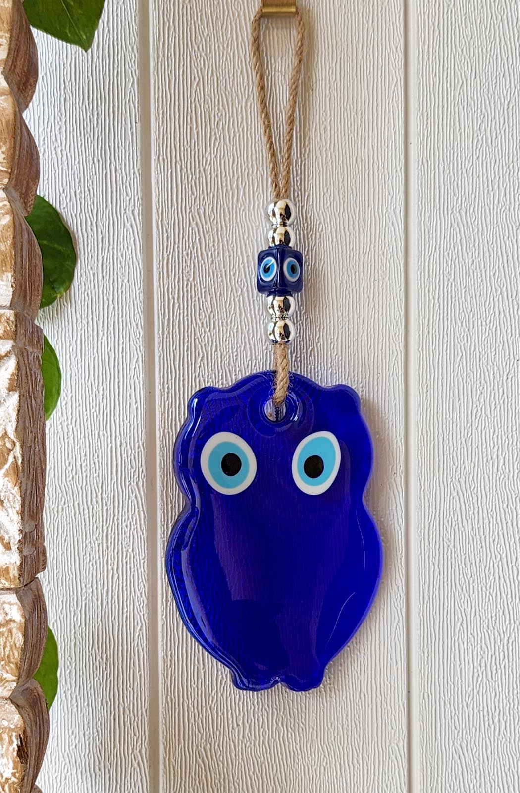 Evil Eye Wallhanging XL Blue Owl