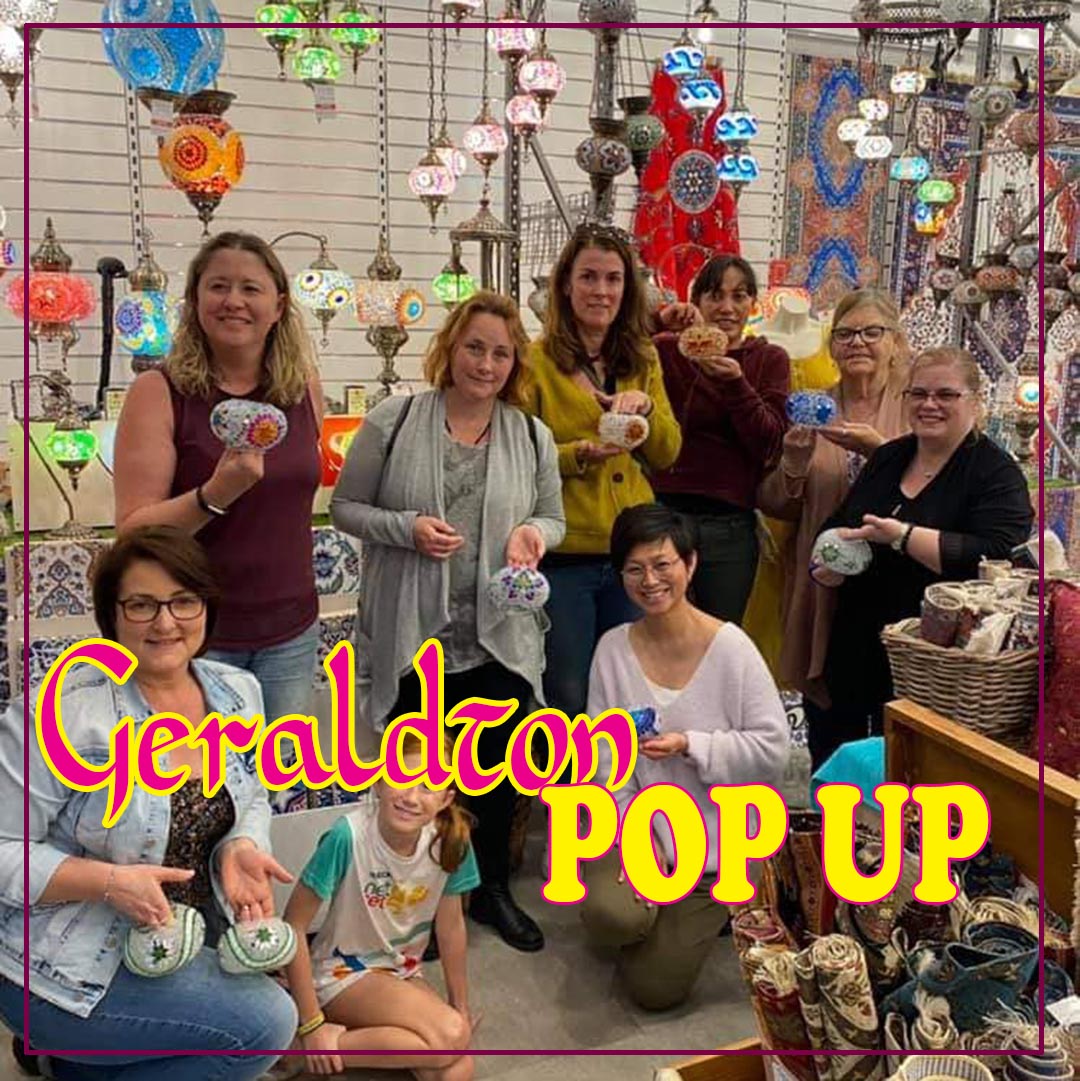 Geraldton - Make a Mosaic Lamp