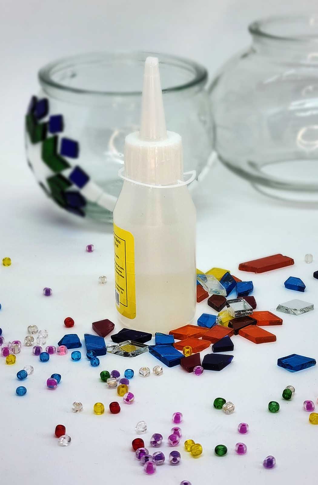 Clear Craft Glue for Turkish Mosaic Lamps