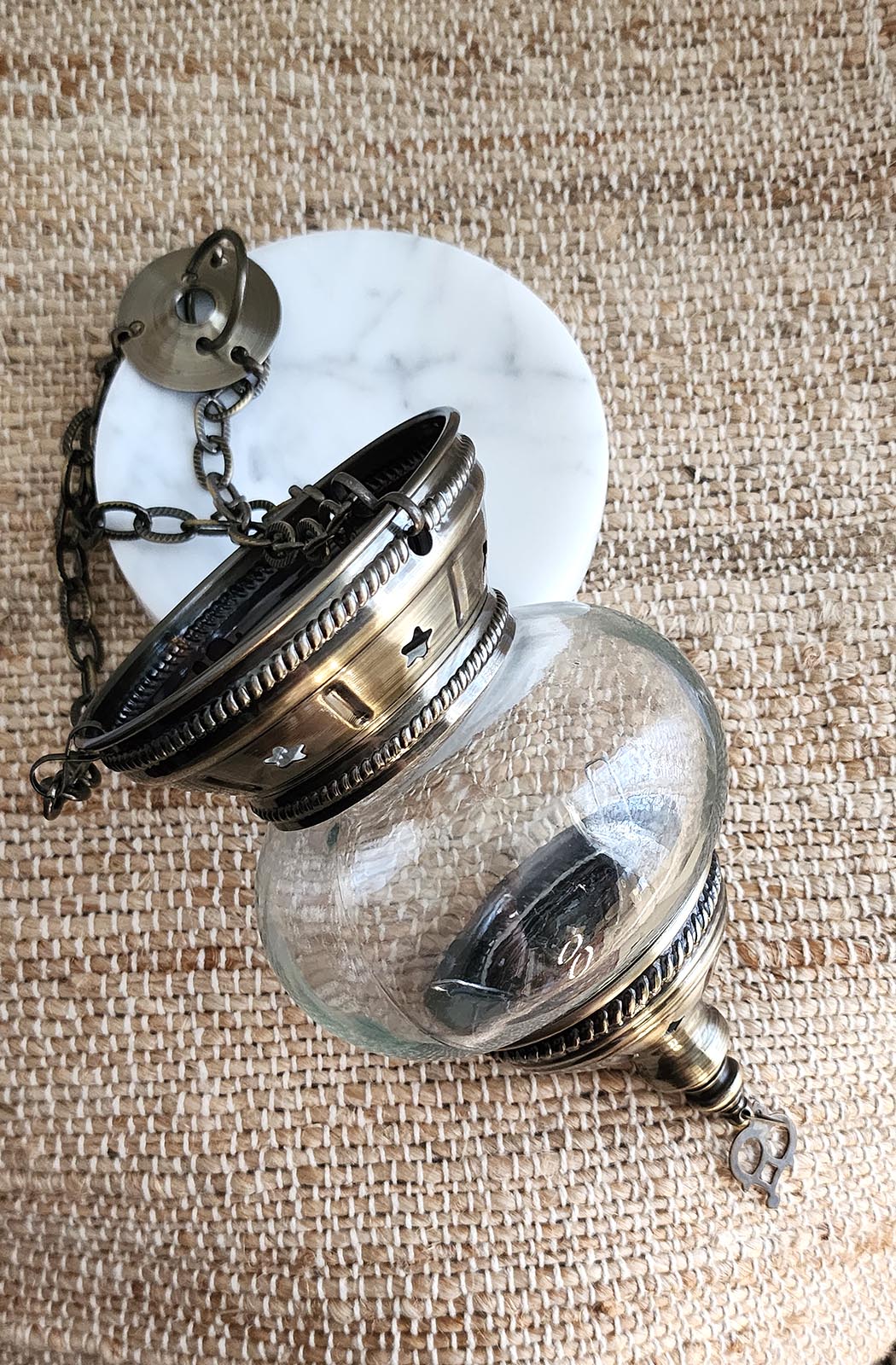 Turkish Hanging Tealight Candle and Blank Glass Parts