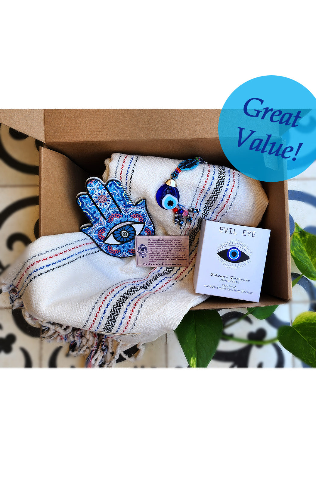 Lucky Evil Eye Hamper Gift Box -Sultan's Treasure