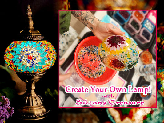 Turkish Mosaic Lamp Kits for Libraries & Council Art Programs — A Perfect Fit