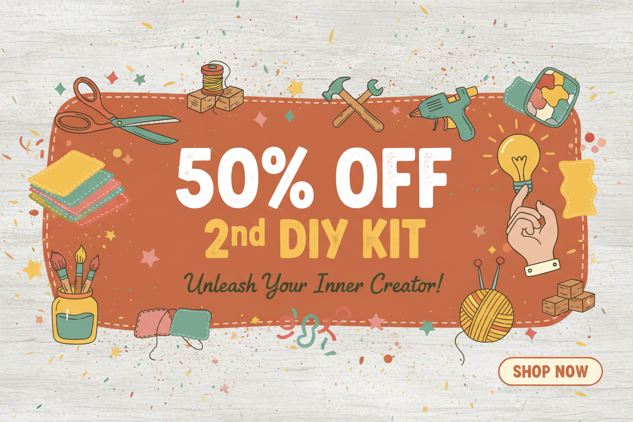50% off 2nd DIY kit