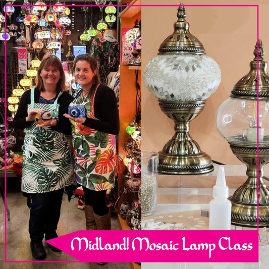 Midland - Make your OWN Mosaic Lamp Class
