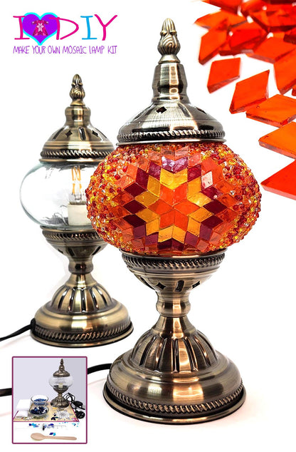 Turkish Mosaic Lamp DIY Craft Kit - Buy 1 Get 50% off - Only untill 16th of December