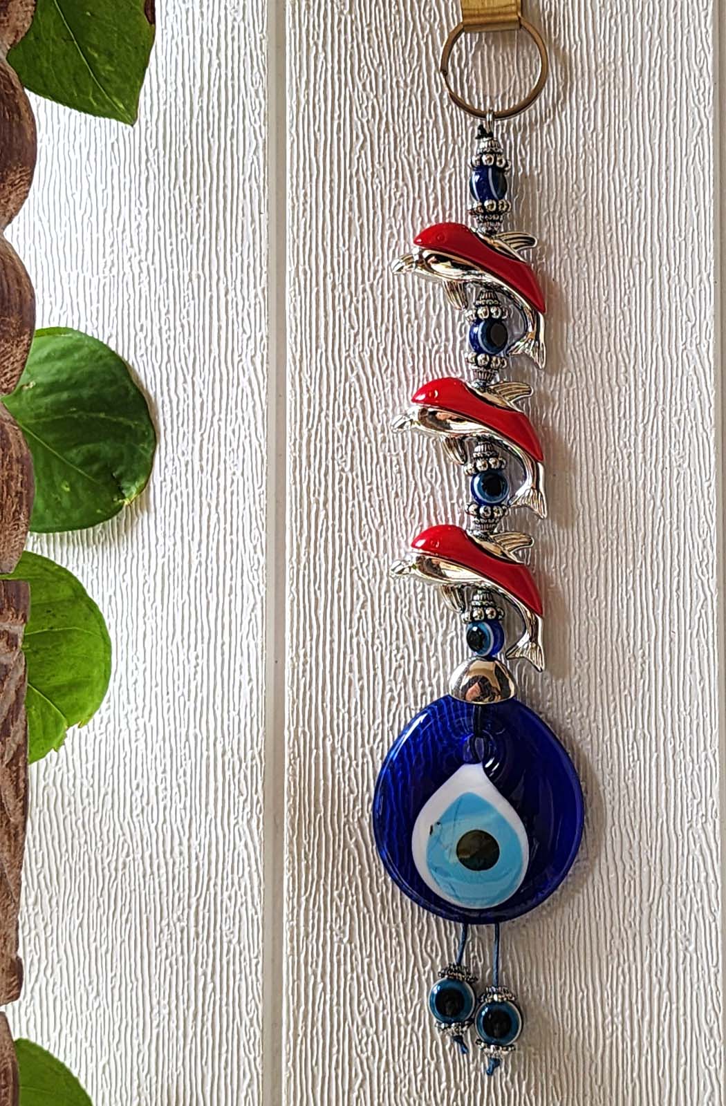 Evil Eye Wallhanging Dolphin Design