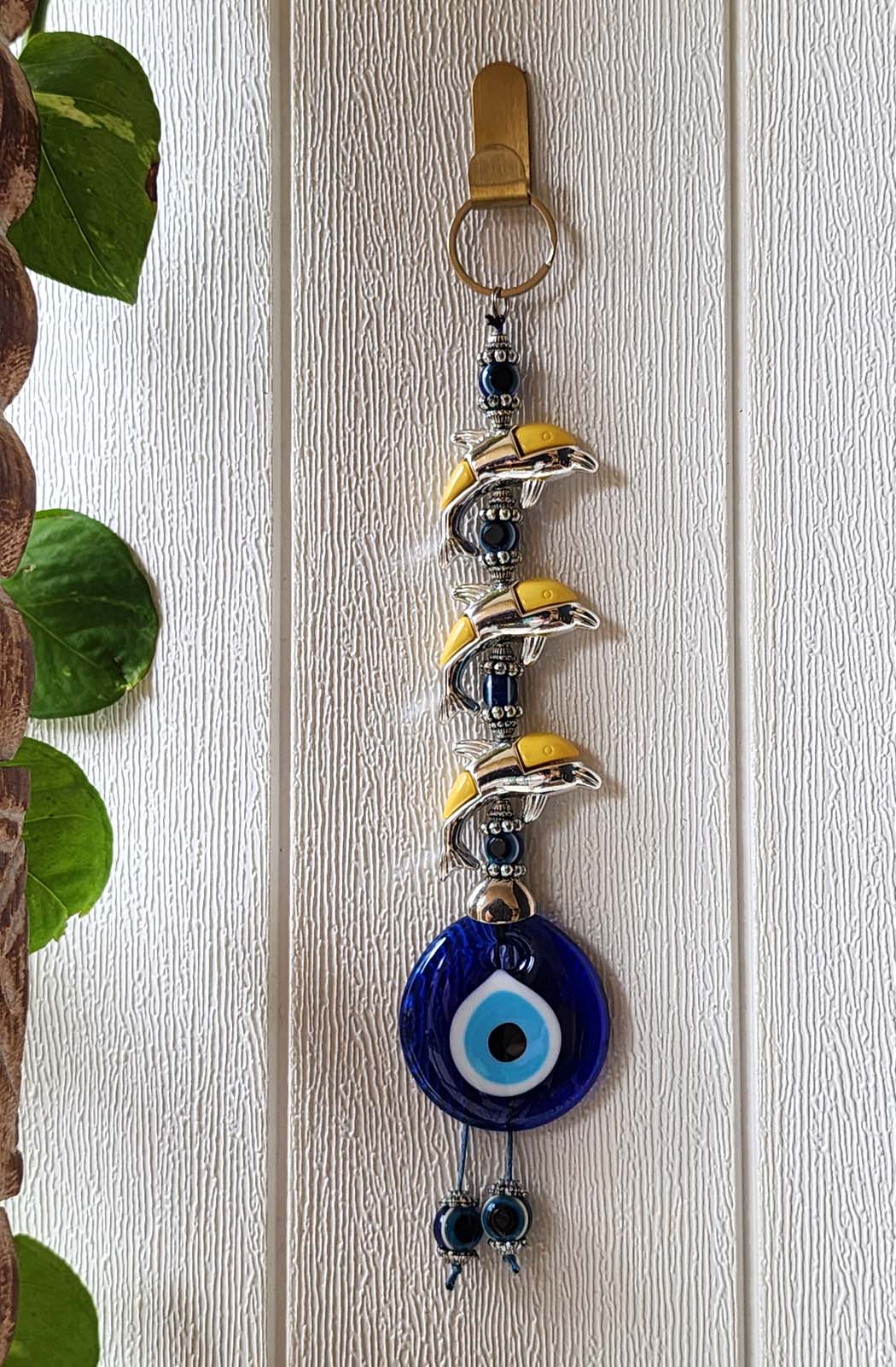 Evil Eye Wallhanging Dolphin Design