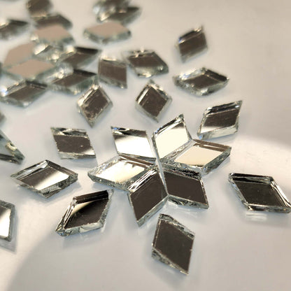 Diamond Mosaic Cut Glass - Mirror