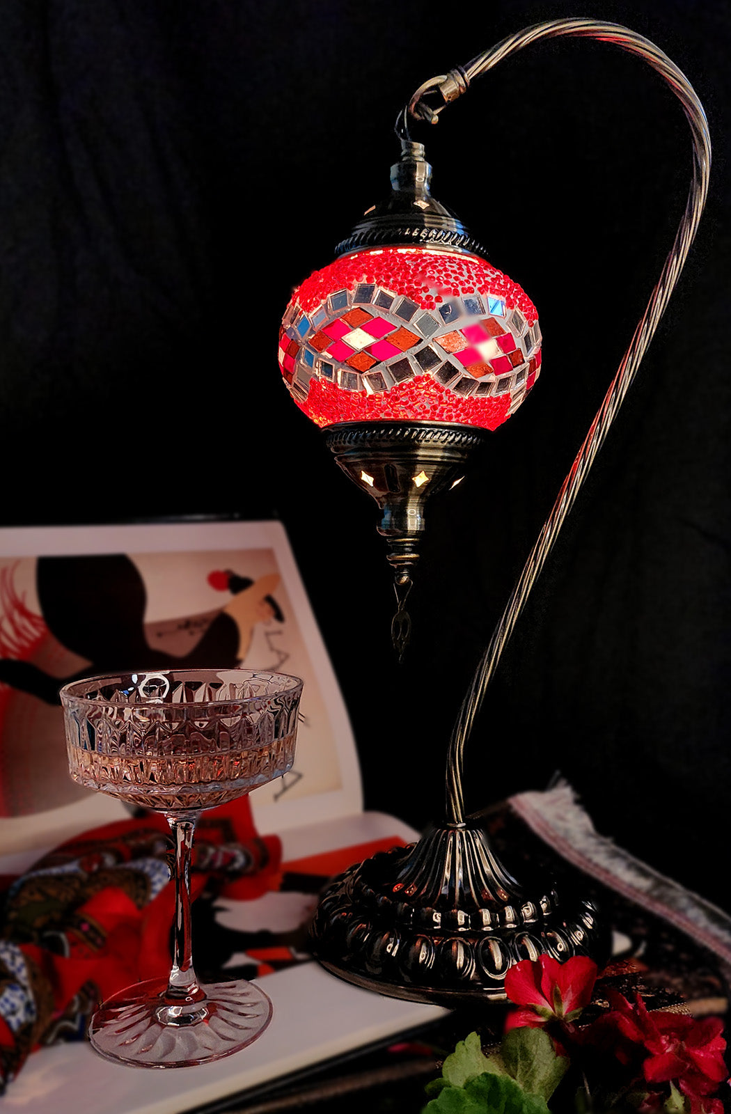 Turkish Mosaic Lamp DIY Craft Kit Swan Lamp - Buy one get one free