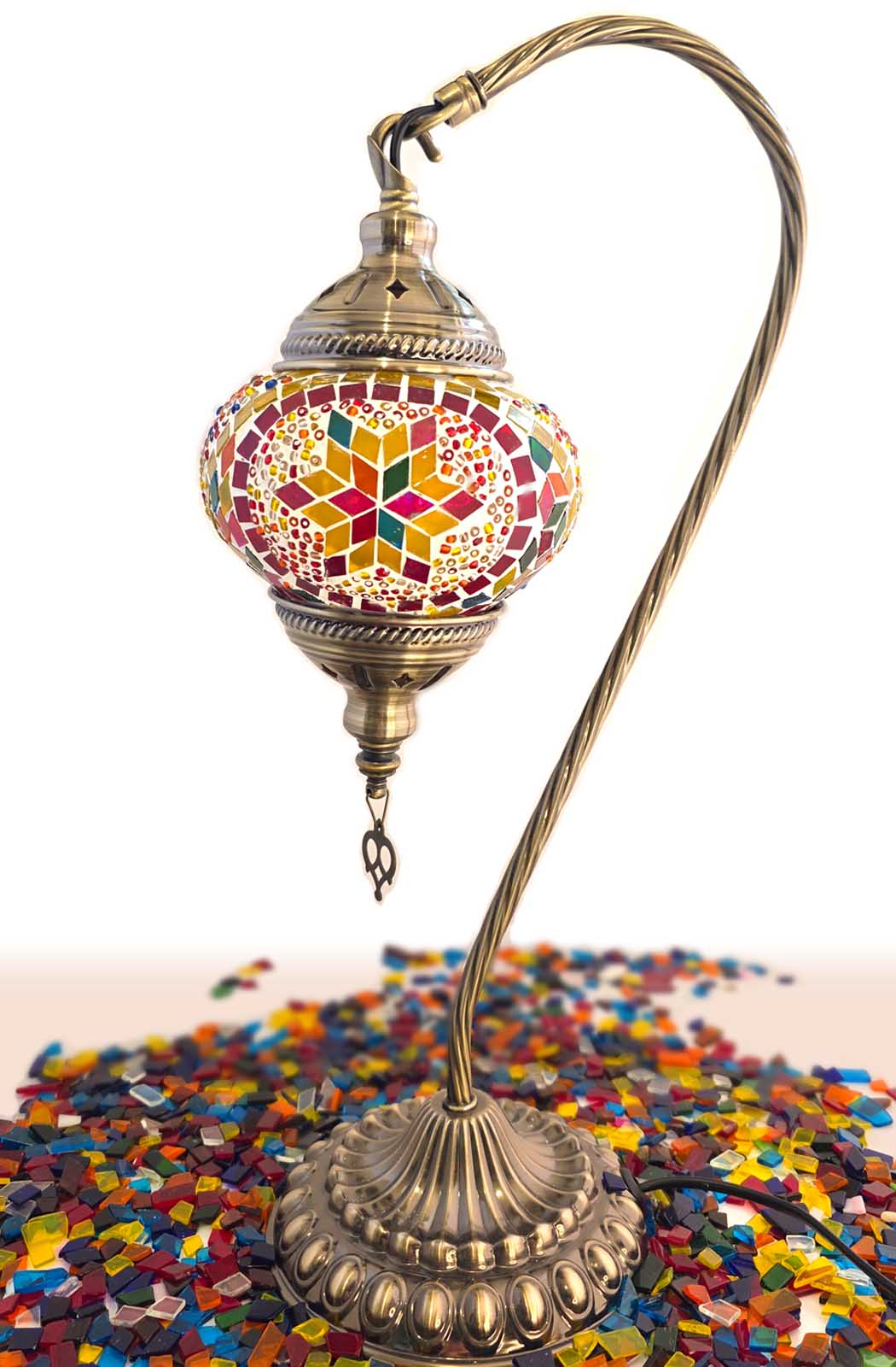 Turkish Mosaic Lamp DIY Craft Kit Swan Lamp - Buy one get one free