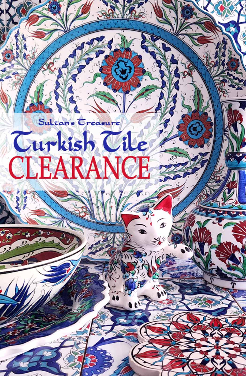 Turkish Tiles Authentic - Assorted