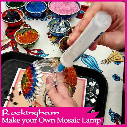 Rockingham - Make a Mosaic Lamp Class