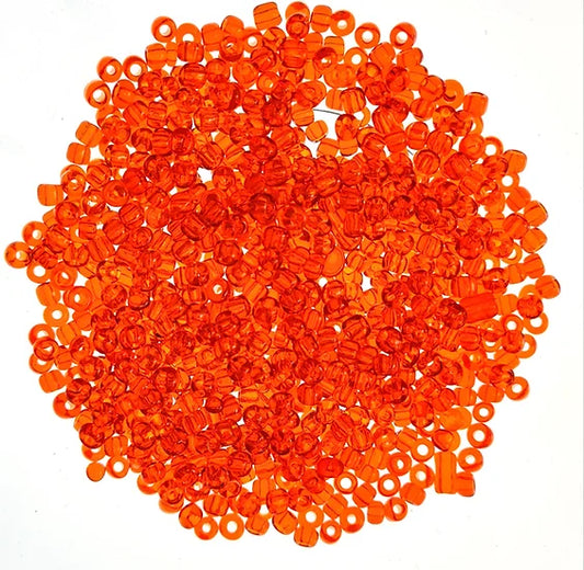 Glass Beads 3mm - Orange