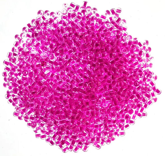 Glass Beads 3mm - Hot Pink