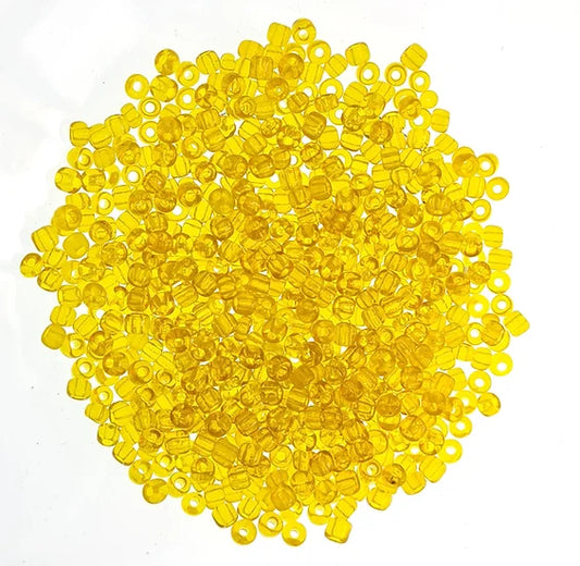 Glass Beads 3mm -Yellow