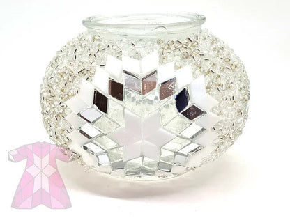 Mosaic Lamp DIY Home Kit Crystal White Melis
