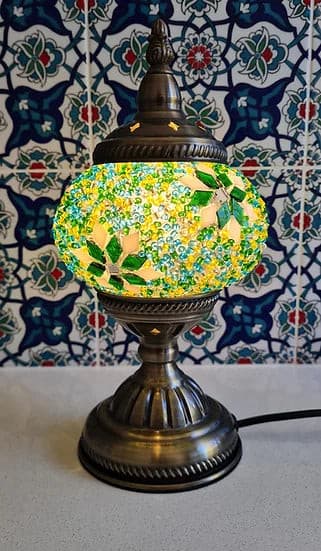 Mosaic Lamp DIY Home Kit Emre Green